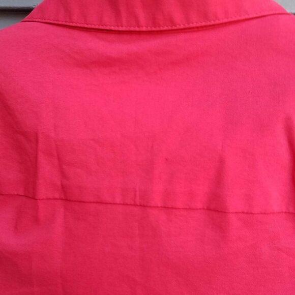 Christopher & Banks Red Sleeveless Button down Size Small - Picture 5 of 11